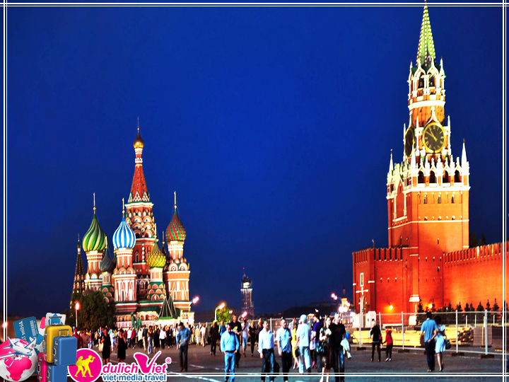 Du lịch Nga 7 ngày lễ hội đêm trắng giá tốt khởi hành từ Sài Gòn